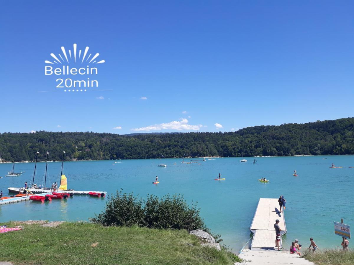 Entre Lacs Et Montagnes , Maison Individuelle,Lits Prepares, Parking Et Menage Inclus Baresia-sur-l'Ain Екстериор снимка